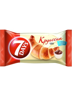 Круасcаны  7 Days миди какао 65гх20шт/уп