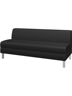 Модуль прямой MV_Flagman секция 3-местная черная Oregon 16