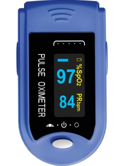 Пульсоксиметр MED-320 (РУ), автоповорот дисп, регулир. яркость диспл