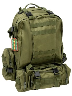 Рюкзак тактический Storm tactic мужской, 50 л, oxford, зеленый 7914122