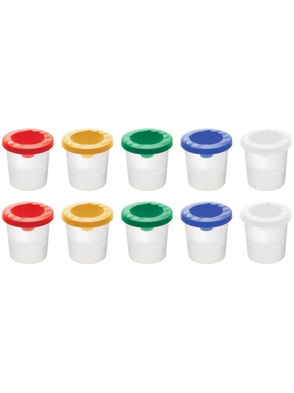 Стакан-непроливайка Гамма, ассорти (10шт.)