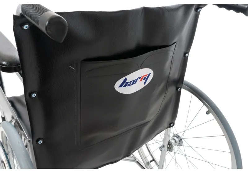 Кресло-коляска , литые колеса, до 110кг, ш.с.46см, Barry A1