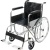 Кресло-коляска , литые колеса, до 110кг, ш.с.46см, Barry A1