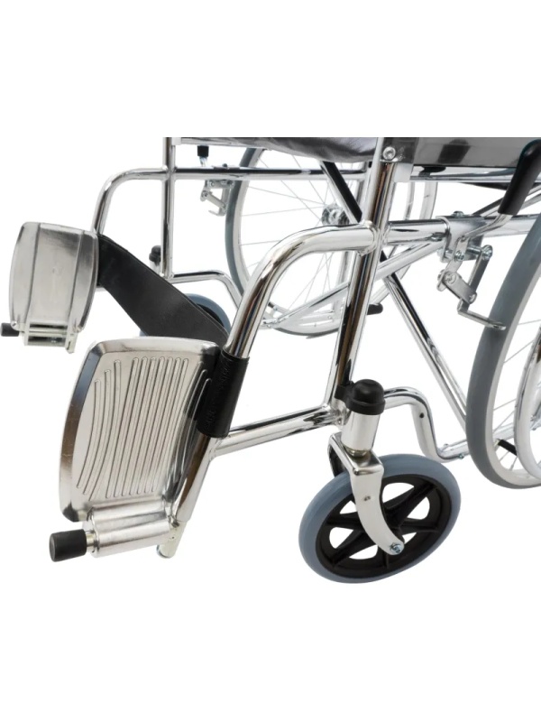 Кресло-коляска , литые колеса, до 110кг, ш.с.46см, Barry A1