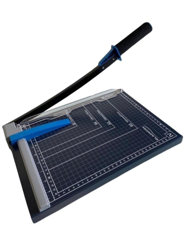 Резак для бумаги Gladwork jCut G320 Hit, рез 320 мм,10 листов,сабельный, А4
