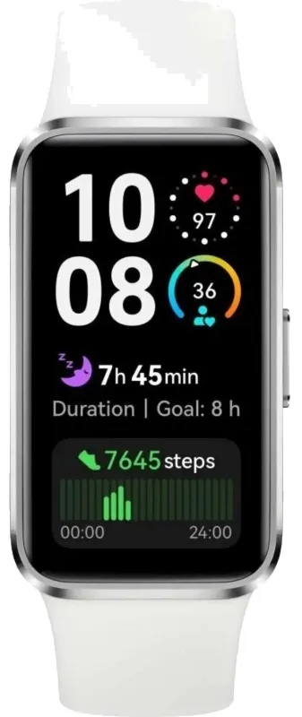 Фитнес-браслет HUAWEI Band 10 Aluminium NOR-B29 White