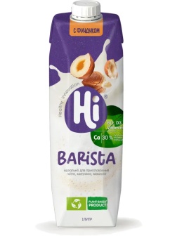 Молоко растительное Hi Бариста фундук tetra pak 1,8% 1л