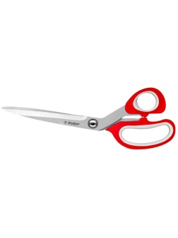 Ножницы хозяйственные ЗУБР 200 мм, изогнутые двухкомпонентные ручки