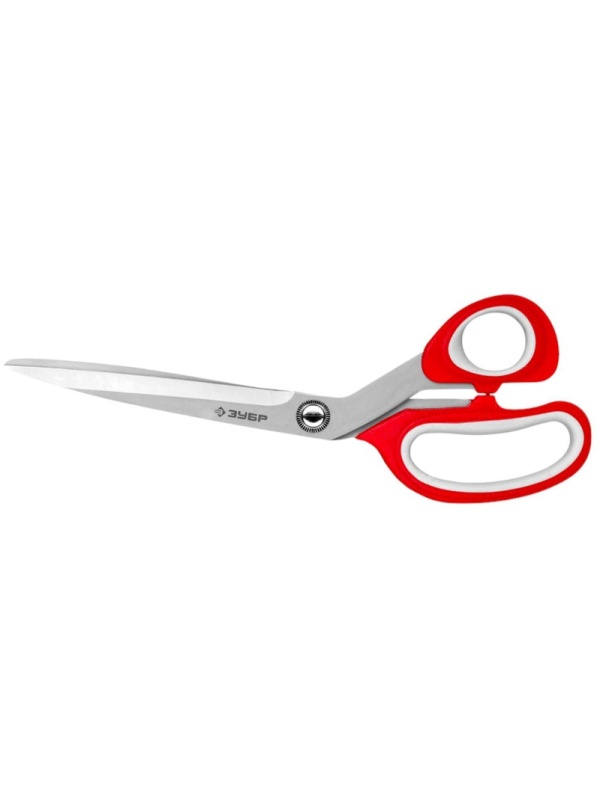 Ножницы хозяйственные ЗУБР 200 мм, изогнутые двухкомпонентные ручки