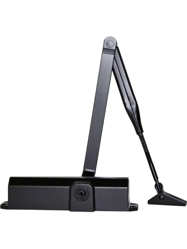 Доводчик Dormakaba TS Compakt с рыч.тягой, до 100 кг, чёрный (67010119)