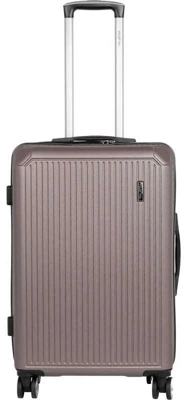 Чемодан средний, (2-ой) Rose розовый (24) пластикABS,РР5661