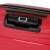 Чемодан средний,(3-ой) Red красный (24) пластик PC, РР820