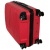 Чемодан средний,(3-ой) Red красный (24) пластик PC, РР820