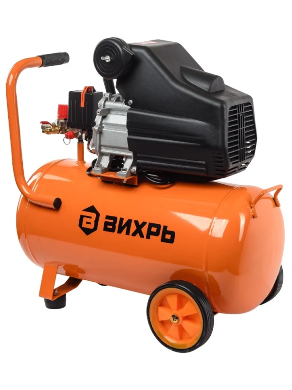 Компрессор поршневой ВИХРЬ КМП-240/50 240л/мин, 50л (74/3/8)