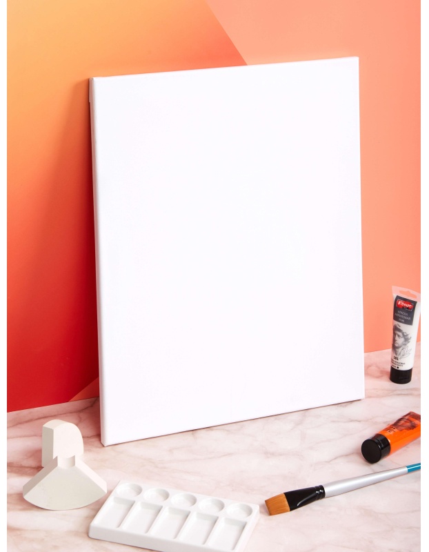 Холст на подрамнике Комус Арт 40х50см, 100% хлопок, мелкое зерно, 280 г/м2