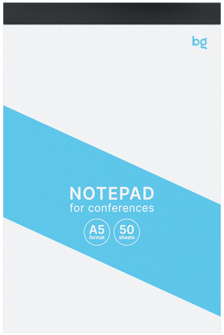 Блокнот А5, 50л., BG 