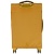 Чемодан Р2007 (3-ой) Yellow желтый (24) тканевый облегченный средний