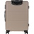 Чемодан Р612 (3-ой) бежевый Camel  (24) пластик ABS средний