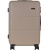 Чемодан Р612 (3-ой) бежевый Camel  (24) пластик ABS средний