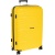 Чемодан РР820 (3-ой) Yellow желтый (28) пластик PP (полипропилен)  большой
