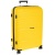 Чемодан РР820 (3-ой) Yellow желтый (28) пластик PP (полипропилен)  большой