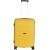 Чемодан РР819 (2-ой) Yellow желтый (24) пластик PP (полипропилен)  средний