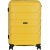 Чемодан РР819 (2-ой) Yellow желтый (24) пластик PP (полипропилен)  средний