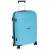 Чемодан РР820 (3-ой) Blue синий (24) пластик PP (полипропилен)  средний