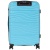 Чемодан РР820 (3-ой) Blue синий (24) пластик PP (полипропилен)  средний