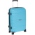 Чемодан РР820 (3-ой) Blue синий (24) пластик PP (полипропилен)  средний
