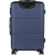 Чемодан Р612 (3-ой) синий D.Blue (24) пластик ABS средний
