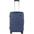 Чемодан Р612 (3-ой) синий D.Blue (24) пластик ABS средний