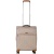 Чемодан Р1913 (2-ой) Beige бежевый (19) малый тканевый облегченный