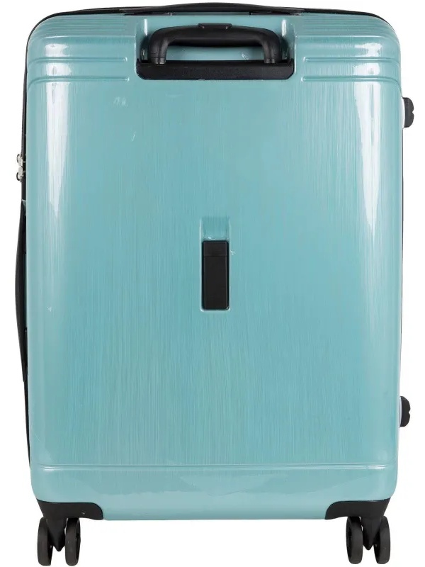 Чемодан Р1936 (3-ой) Blue голубой (24) пластик ABS средний