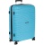 Чемодан РР820 (3-ой) Blue синий (28) пластик PP (полипропилен)  большой