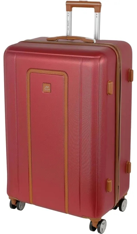 Чемодан большой РР5509 (3-ой) Wine бордовый (28) пластикABS