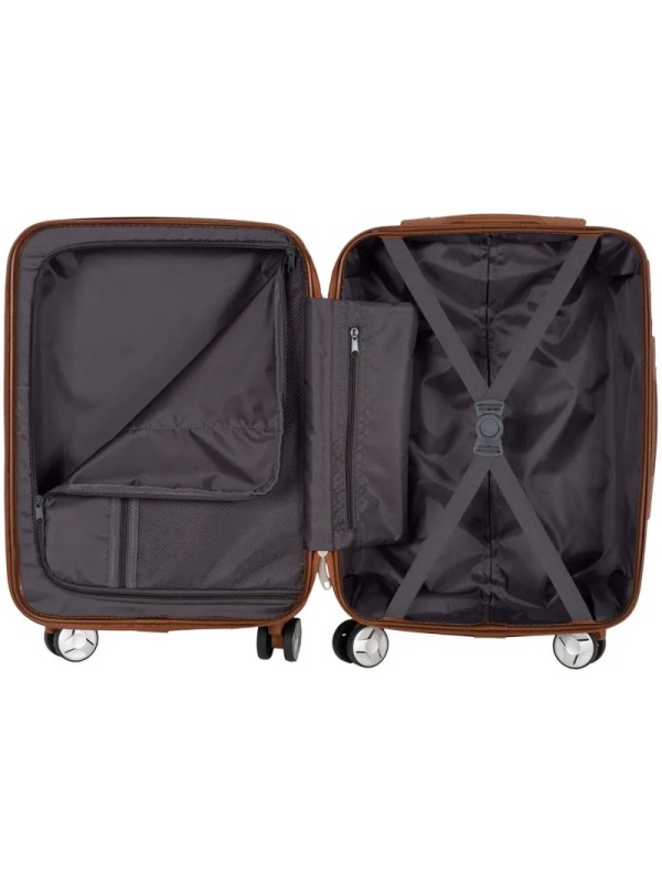 Чемодан большой РР5509 (3-ой) Wine бордовый (28) пластикABS