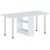 Стол раскладной Сокол_на металлических опорах СП-04м.1 белый