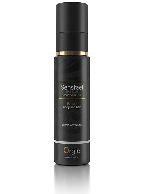 Мужской лосьон для тела и волос с феромонами Orgie Sensfeel For Man Pheromone Seduction Elixir - 100 мл.