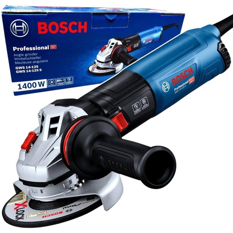 Шлифмашина угловая Bosch GWS 14-125 S 06017D0100