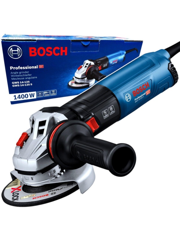 Шлифмашина угловая Bosch GWS 14-125 S 06017D0100