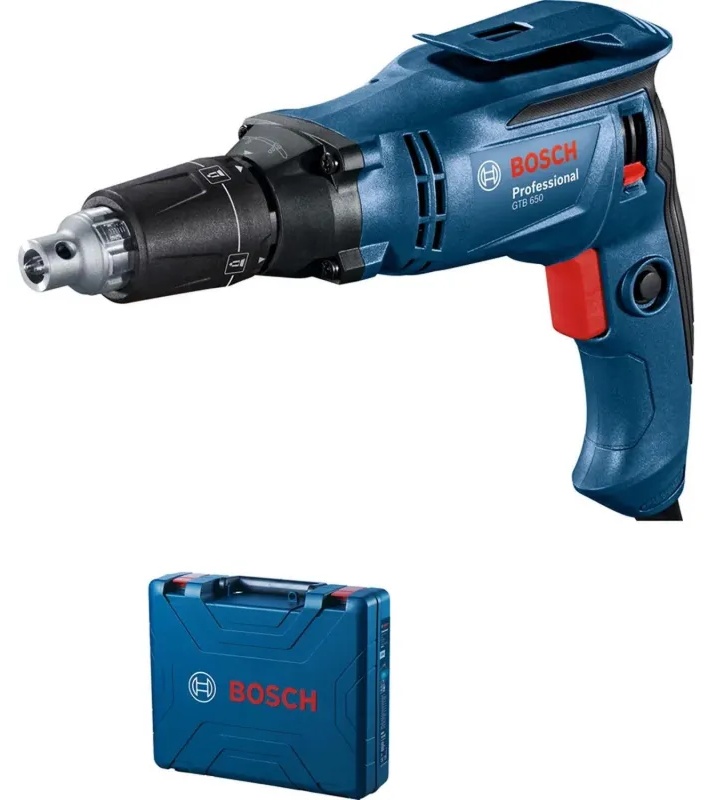 Шуруповерт по гипсокартону Bosch GTB 650 06014A2000