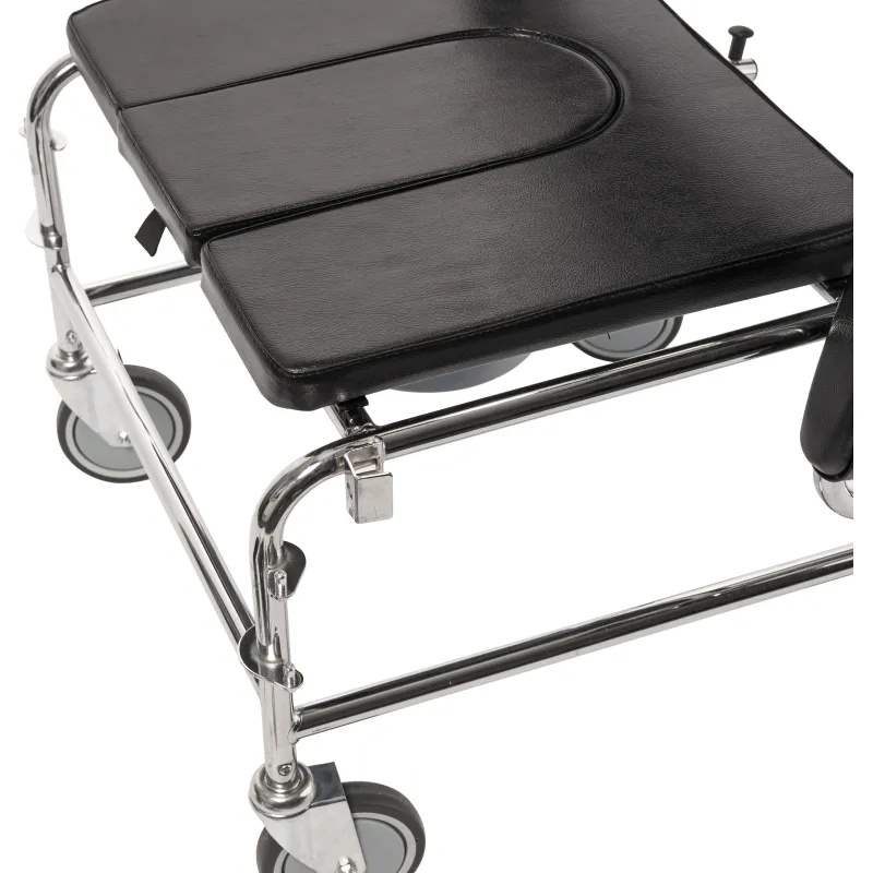 Кресло-каталка , с сан. Осн., литые колеса, ш.с.44см., Barry W2