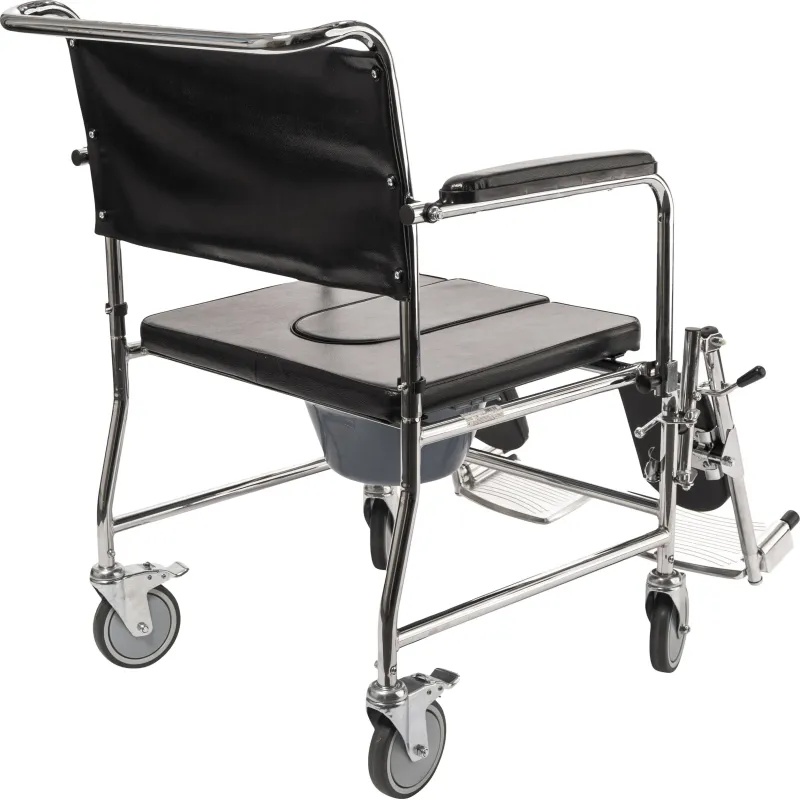 Кресло-каталка , с сан. Осн., литые колеса, ш.с.44см., Barry W2