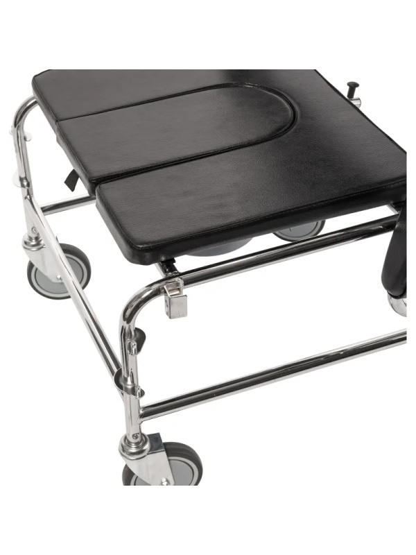 Кресло-каталка , с сан. Осн., литые колеса, ш.с.44см., Barry W2