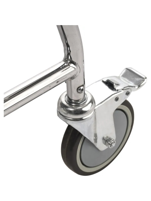 Кресло-каталка , с сан. Осн., литые колеса, ш.с.44см., Barry W2