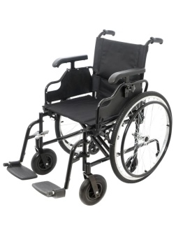 Кресло-коляска , пневмо колеса, до 115кг, ш.с.46см, Barry A8 T