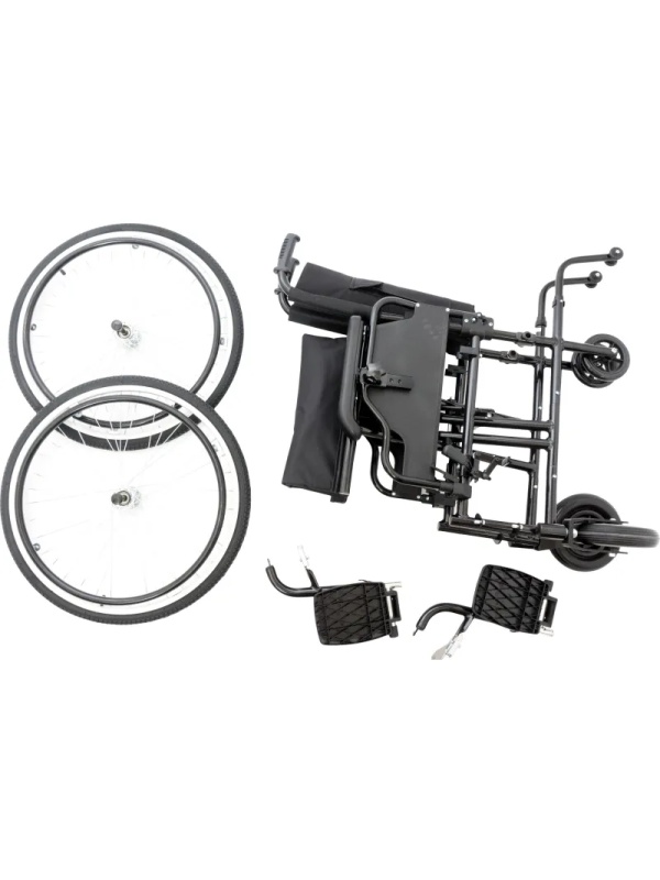 Кресло-коляска , пневмо колеса, до 115кг, ш.с.46см, Barry A8 T