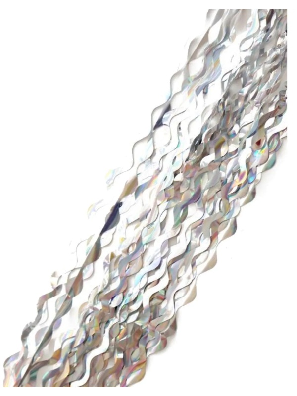 Дождик новогодний из ПЭТ 9x100 см арт.95921