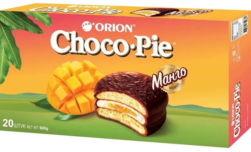 Пирожное Choco Pie Mango манго, 600г